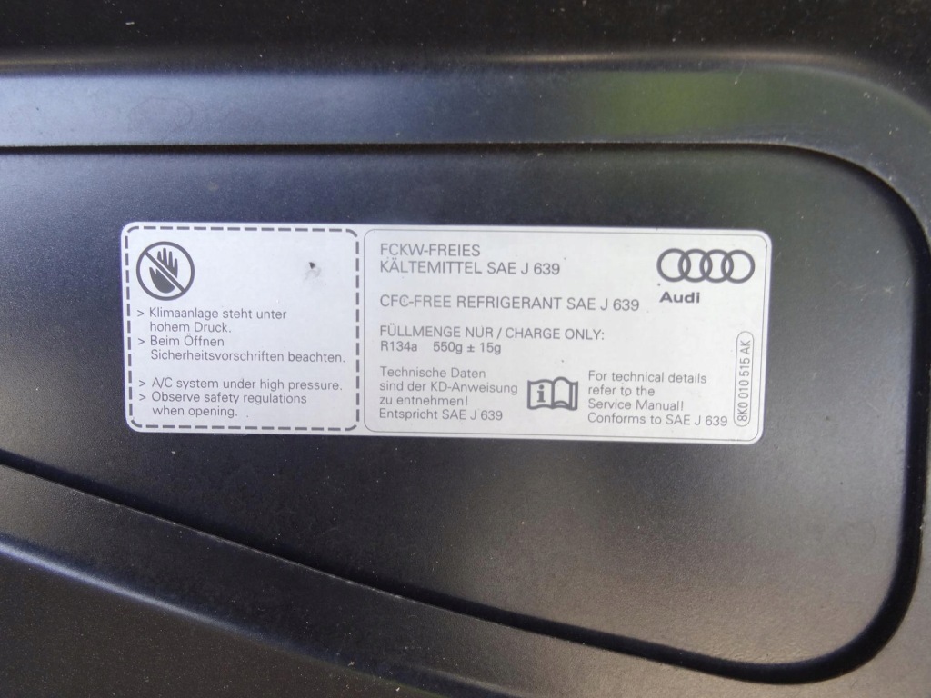 Audi a4 b8 8k рестайлинг  12-15 капот крышка двигателя оригинал oem lz9y Доставка