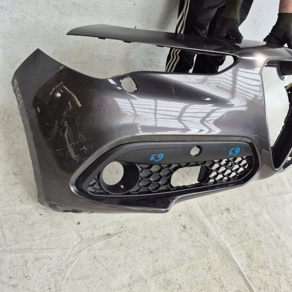 фото №3, Alfa romeo stelvio 16- бампер перед передній sprysk