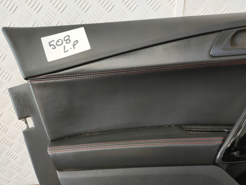 фото №5, Peugeot 508 i 10-18 обшивка дверь передний левый кожа europa оригинальный номер