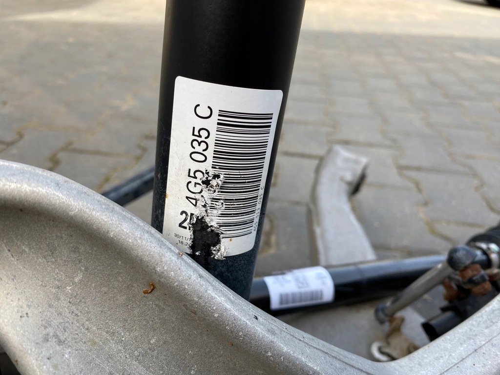 фото №11, Audi a6 c7 3.0 поворотний кулак лівий задня 8r0505431f привідний вал важіль підвіска амортизатор