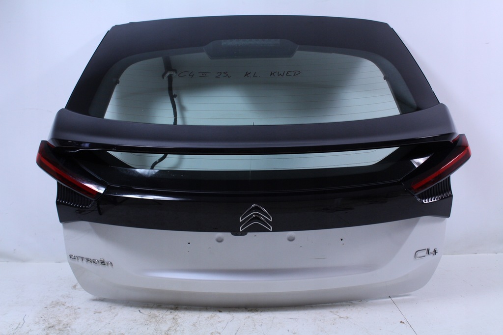 фото №1, Крышка багажника багажника citroen c4 iii 2023r. kwed камера