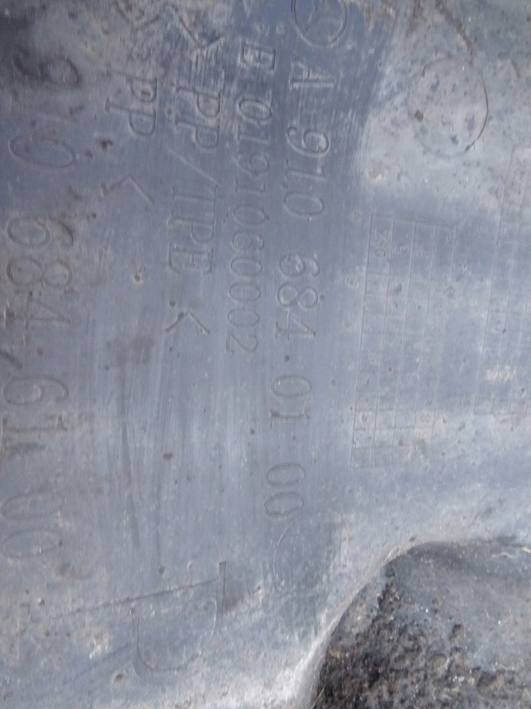 фото №5, Mercedes sprinter 910 подкрылок правое a9106840100 a9106840000