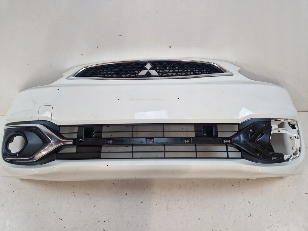 фото №1, Mitsubishi space star ii 2 бампер передній перед решітка радіатора хром 6400g516