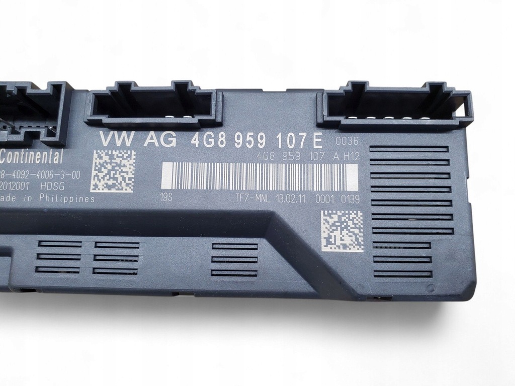 фото №5, Audia7 s7 4g 4g8959107e блок керування модуль електричний кришки задній багажника