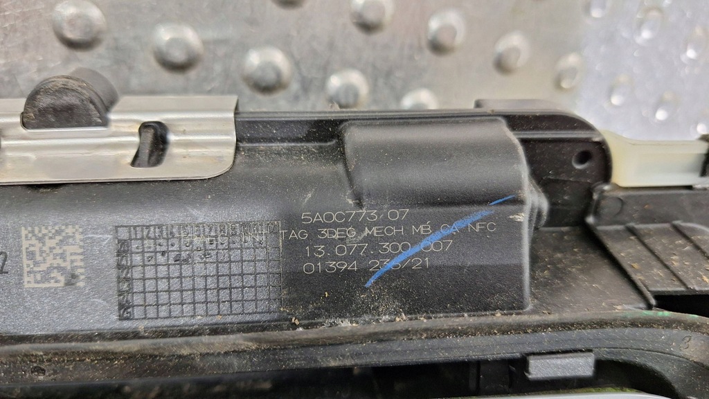 фото №8, Кронштейн ручка ручка замок лівий перед kpl 5a0c773 bmw 4 g26 g42 keyless