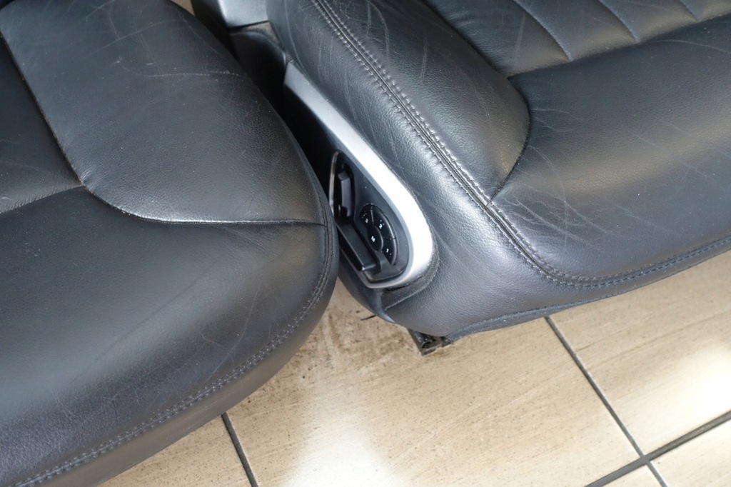 фото №8, Mercedes w164 ml оббивка сидіння сидіння шкіра підігрів надувний