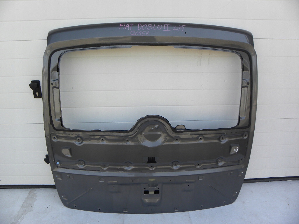 фото №1, Fiat doblo ii lift 2015 rok задняя крышка багажника багажника