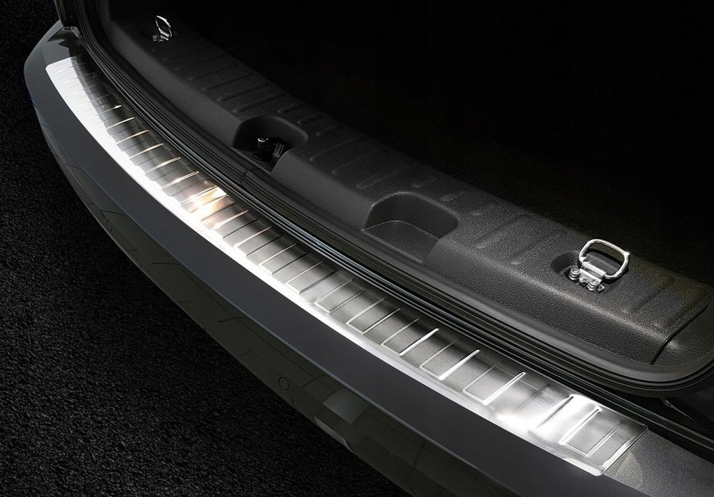 фото №6, Mini countryman r60 молдинг сталевий накладка na бампер задня