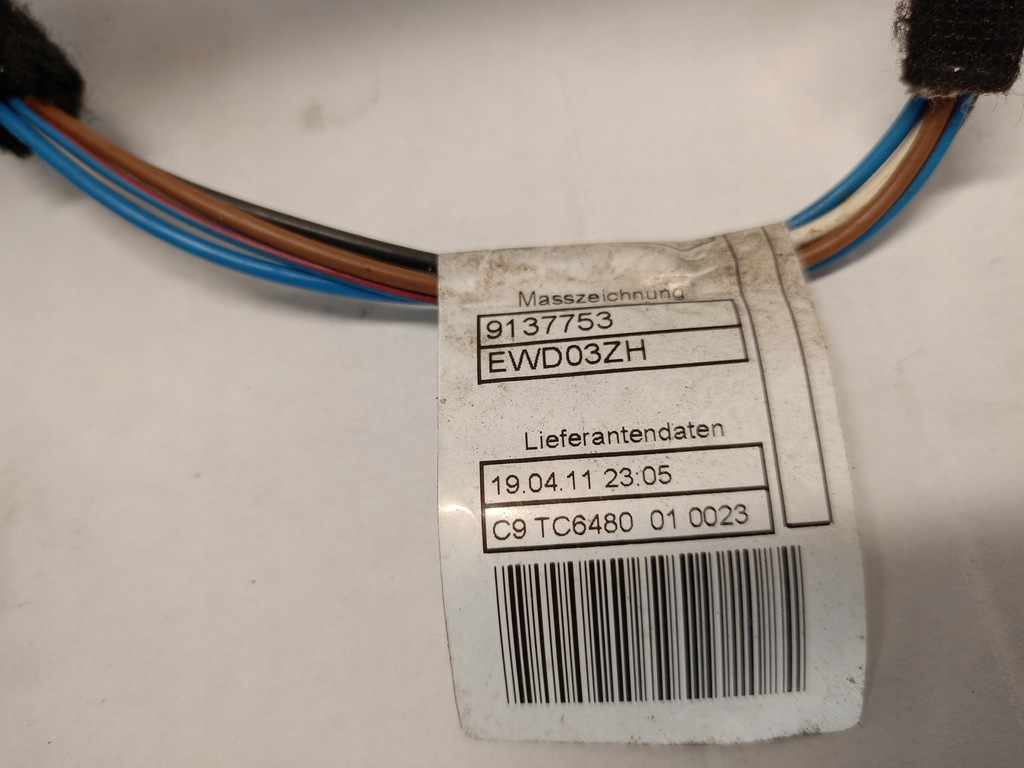 фото №10, Электропроводка жгут дверь левая mini cooper r56