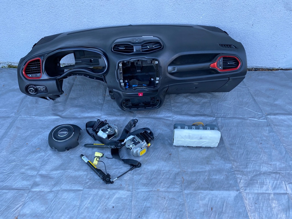 фото №1, Jeep renegade консоль подушки безпеки ремені натягувачі 2015-18r