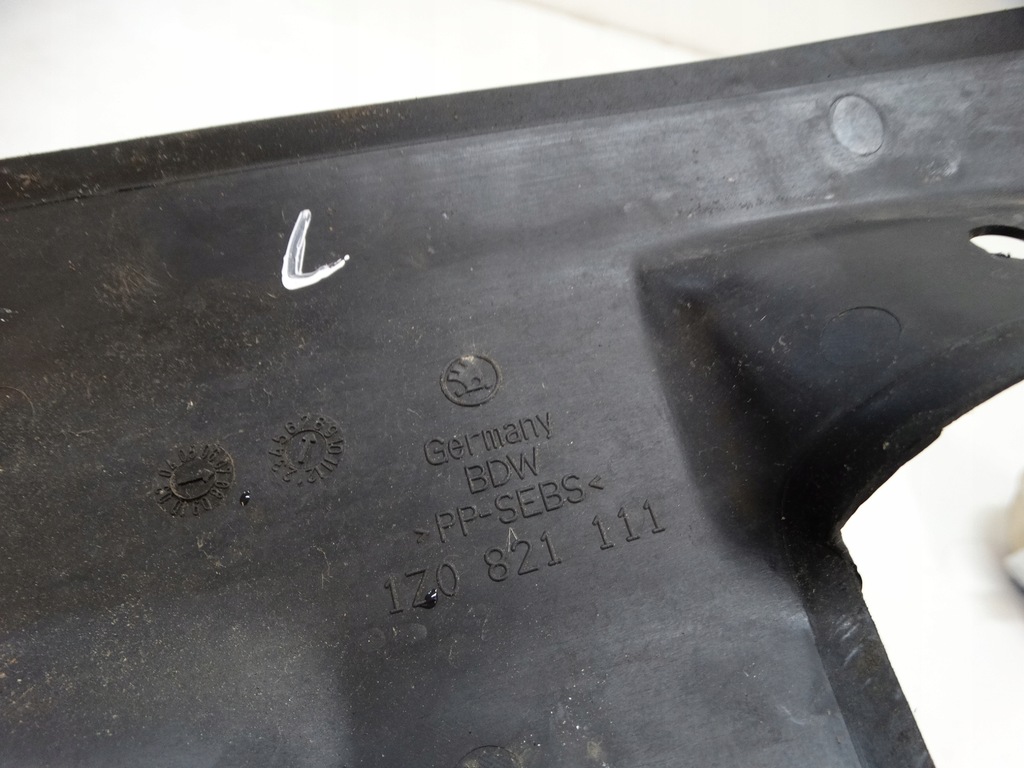 фото №8, Защита крыла левая skoda octavia ii 1z0821111