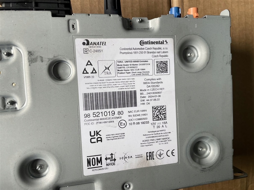 фото №7, Навигация navi экран дисплей радио citroen jumpy iii 3 17-24 9831665880