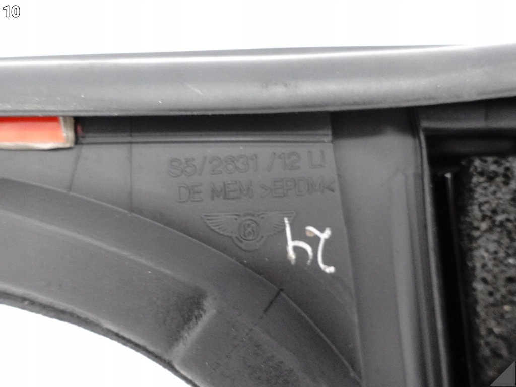 фото №11, Bentley continental flying spur 3w5 06-12 прокладка скло молдинг задня ліва