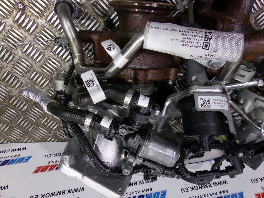 фото №8, Bmw 7 g70 x5 g05 lci x6 g06 lci турбонагнетатель b57x