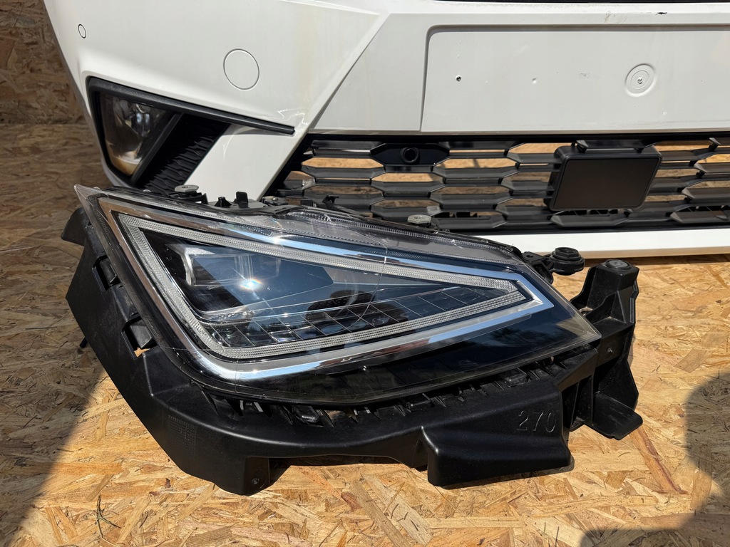 фото №8, Seat ibiza v 6f перед kompletny бампер pas лампы крылья капот