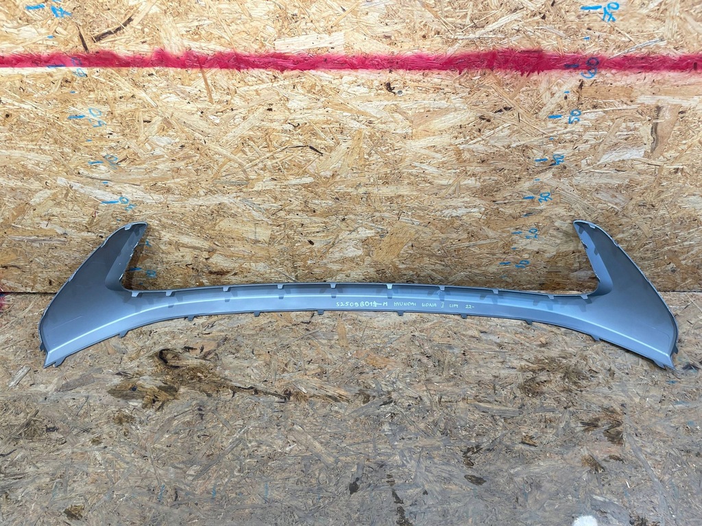 фото №8, Hyundai kona i 1 os lift 20-23 спойлер молдинг накладка бампера перед