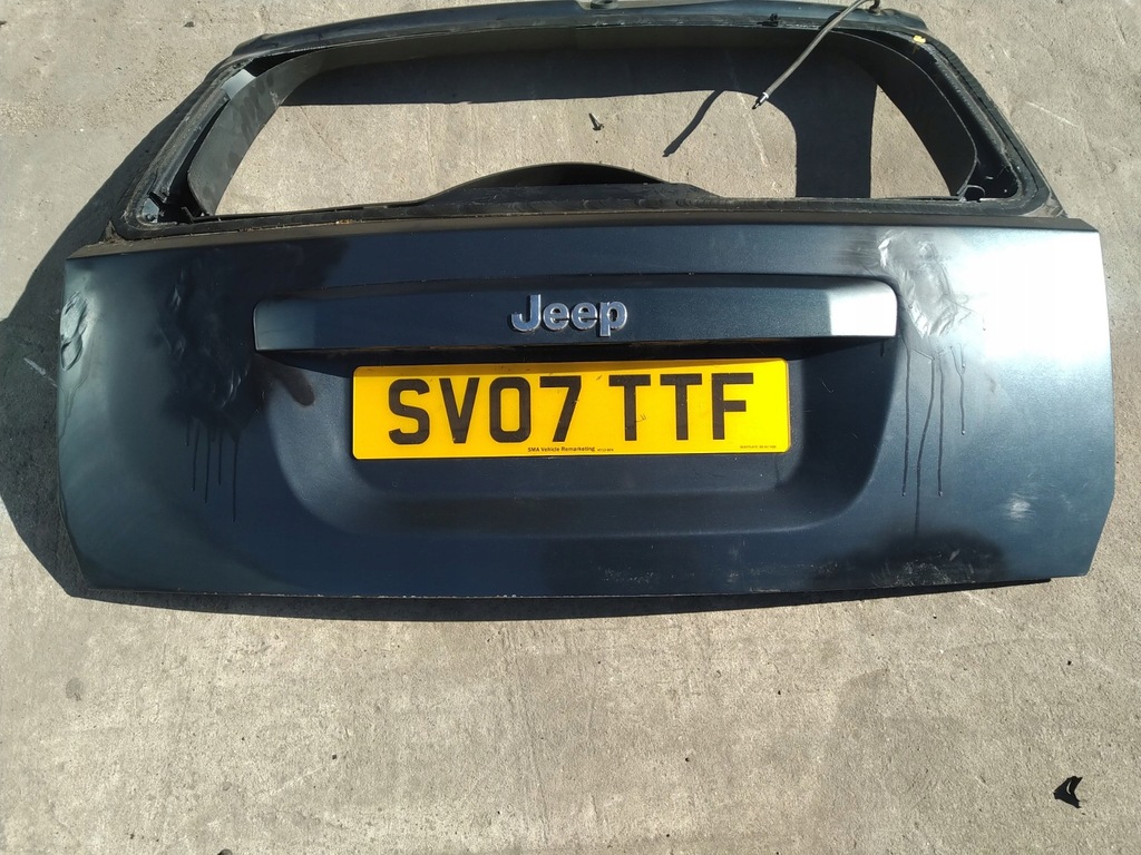 фото №2, Jeep compass 06-10r кришка багажника задня