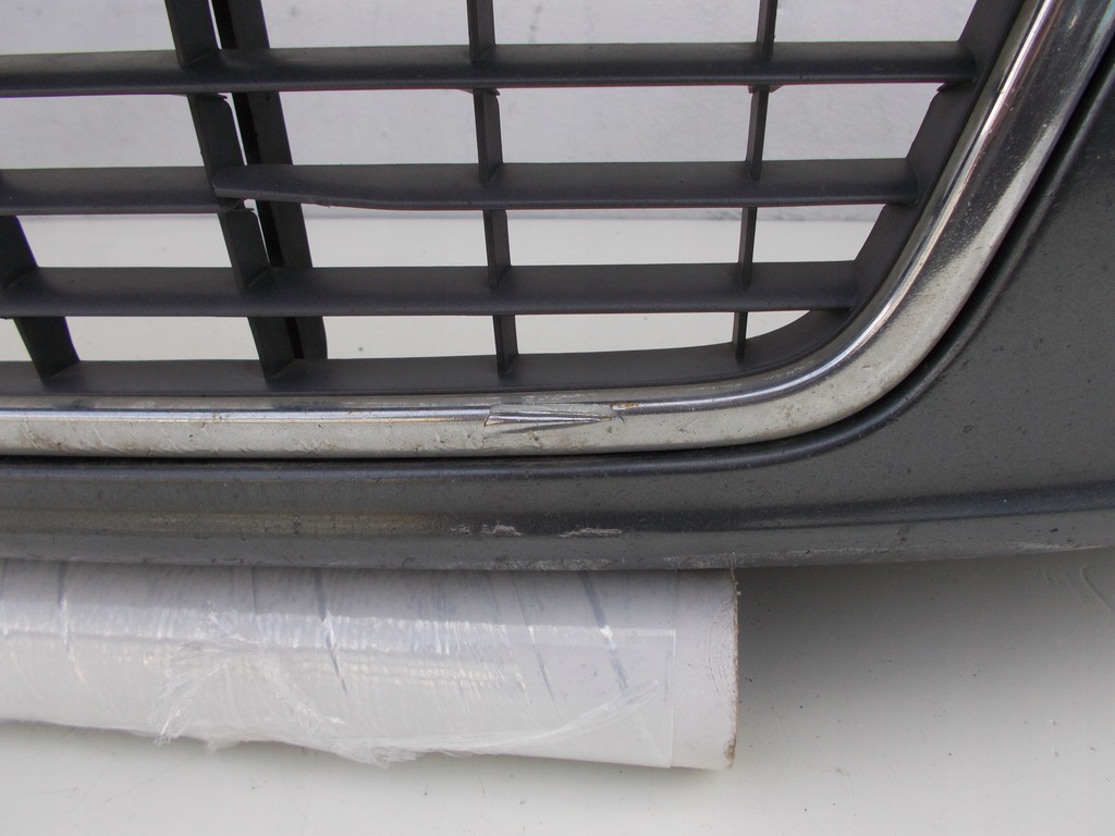 фото №6, Audi a6 c6 4f 2004 - 2008 бампер передній перед решітка радіатора омивачі ксенон lz7s