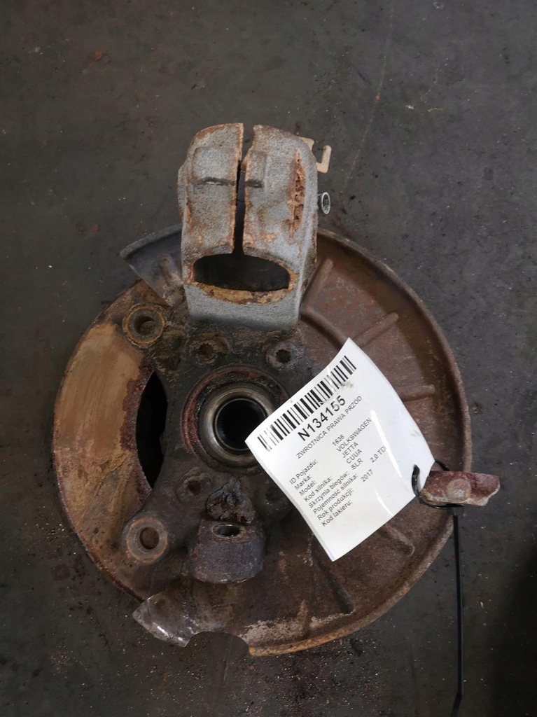 фото №5, Поворотний кулак права перед volkswagen jetta 2017r 2.0