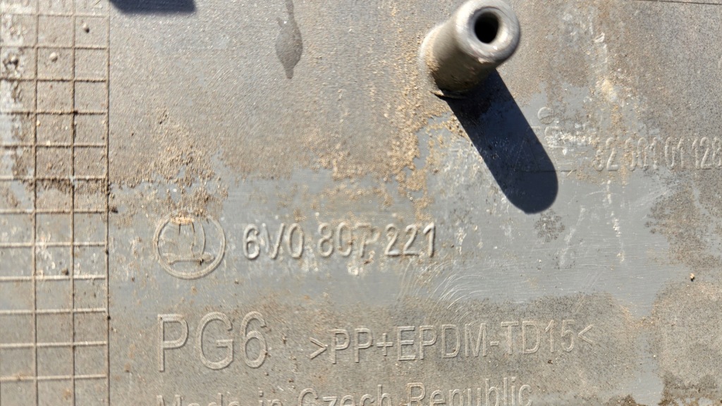 фото №10, Бампер skoda fabia iii 6v 14-18 перед передний orginał