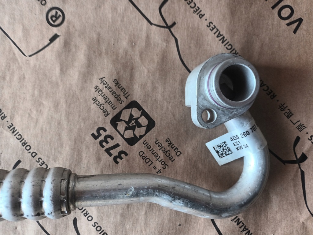 фото №8, Audi a6 c7 4g lift a7 шланг трубка wąż кондиціонера 4g0260707bs 28km