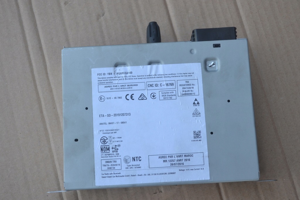 фото №5, Peugeot 208 ii 19- радио модуль радио навигации