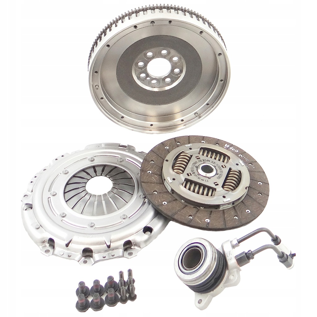 фото №2, Оригінальні зчеплення + колесо жорсткий valeo 845013