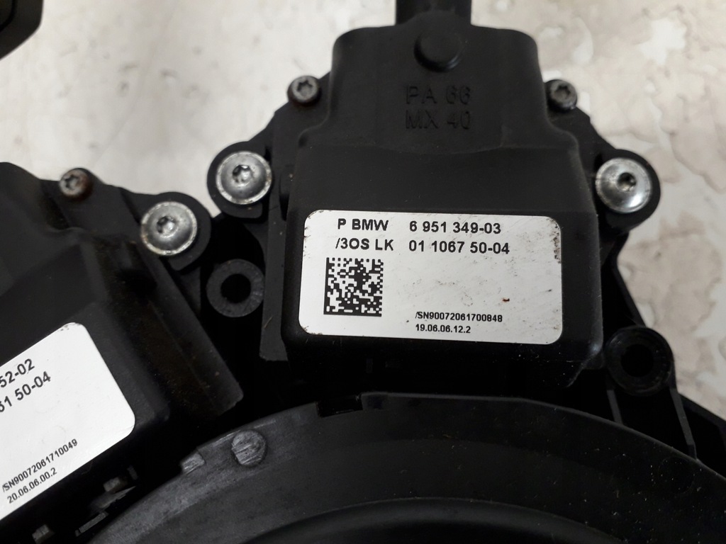 фото №9, Bmw 5 e60 e61 03- перемикач комбінований перемикачі стрічка 9115165 6976394