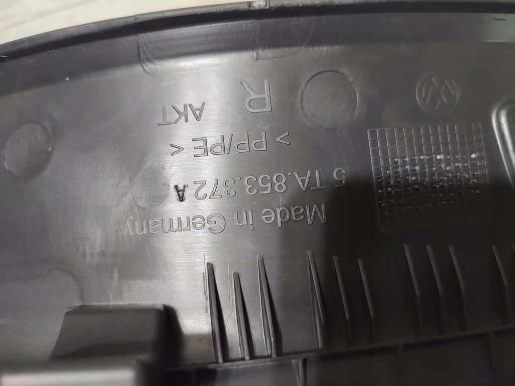 фото №9, Volkswagen touran iii 20r 5ta правая сторона защита порог