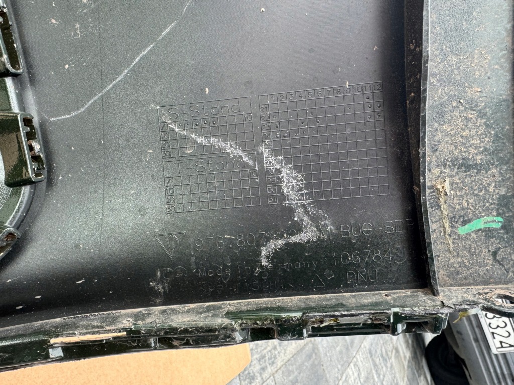 Бампер перед porsche panamera 976 gts 2024 нет клеёный оригинал с Разборки