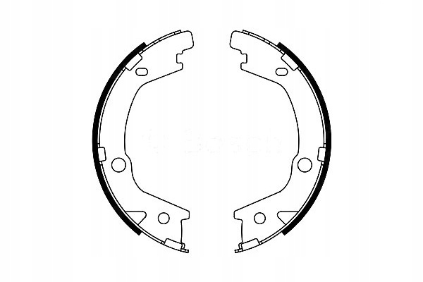 фото №2, Bosch тормозные колодки тормозные kpl. hyundai matrix, sonat