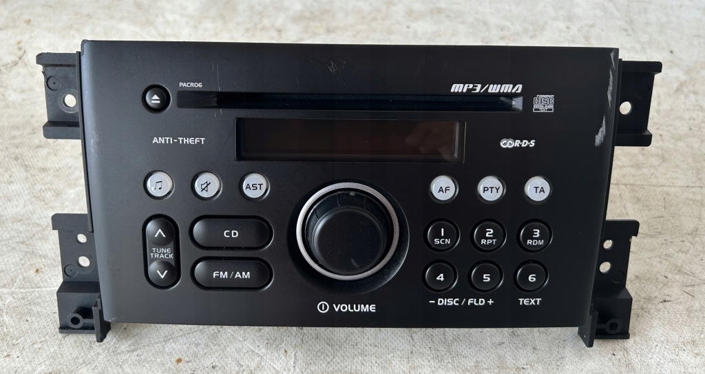 фото №1, Радіо заводський cd suzuki grand vitara 39101-65jd0