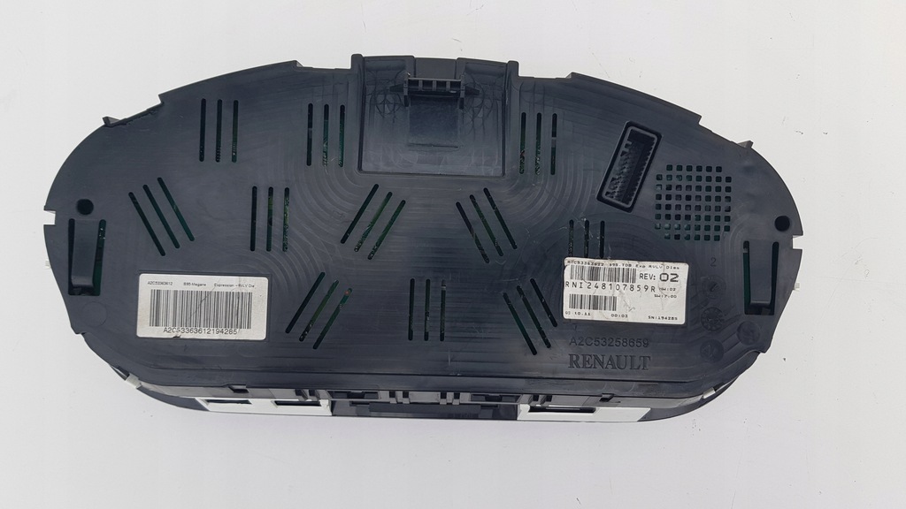 фото №9, Лічильник, прилади renualt megane iii eu