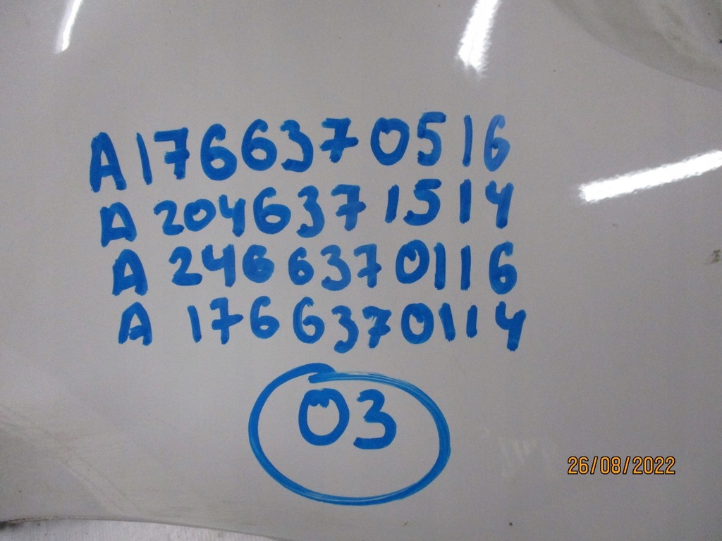 фото №12, Крила лівий a176 a1766370516 mercedes a klasa