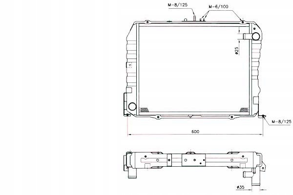 фото №1, Nrf радиатор toyota hiace 89-