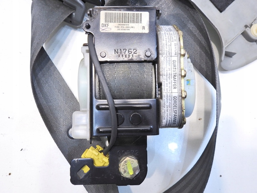 фото №7, Pas безпеки натягувач правий перед accord vi