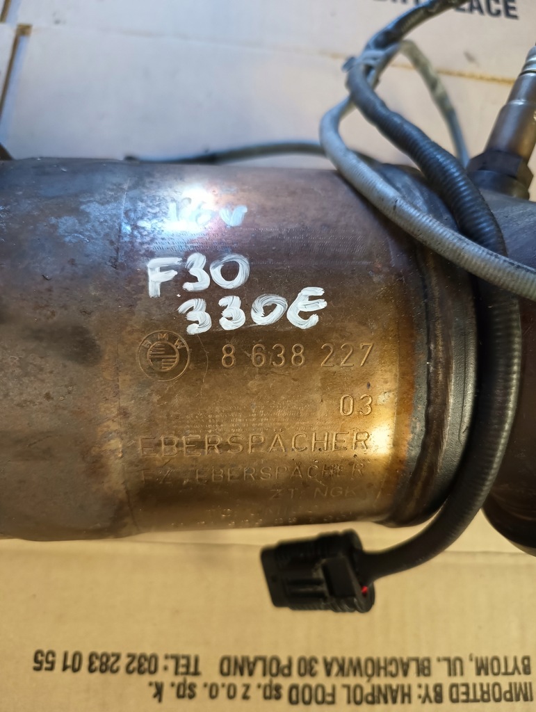 фото №5, Bmw f30 гібрид 330e b48 каталізатор фільтр часток твердих dpf датчики