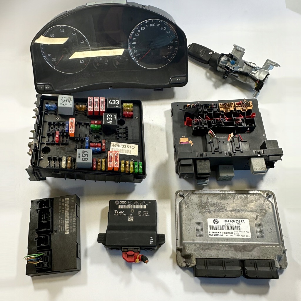 фото №1, Набор стартовый volkswagen vw golf 06a906033ca, 1k0920851g
