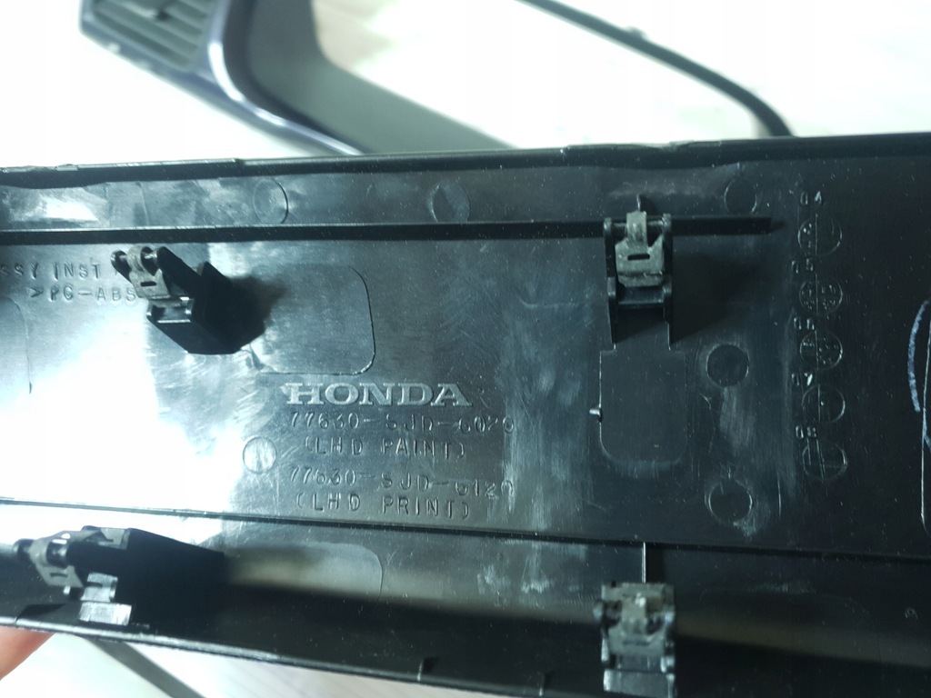 фото №11, Dekor рамка спидометра решётка обдув honda frv fr-v