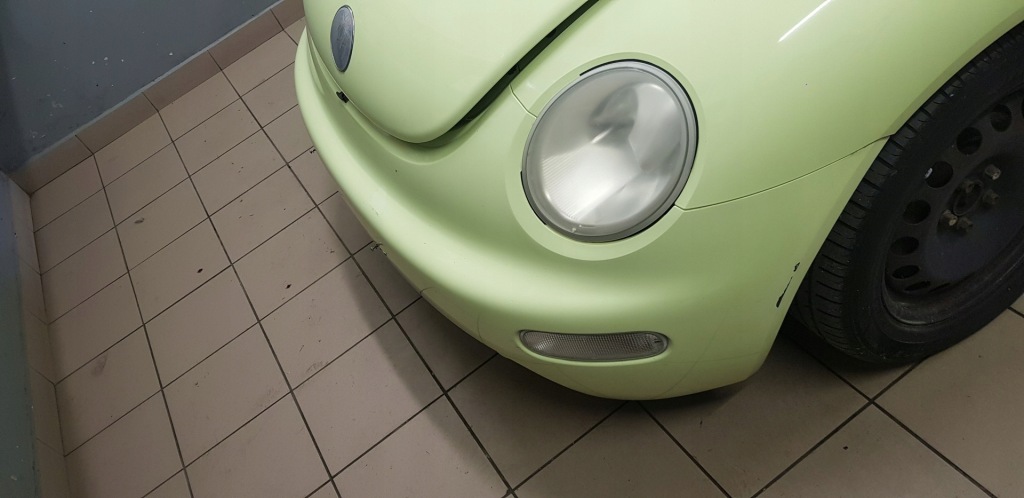 фото №1, Бампер перед kompletny vw new beetle колір lg1n