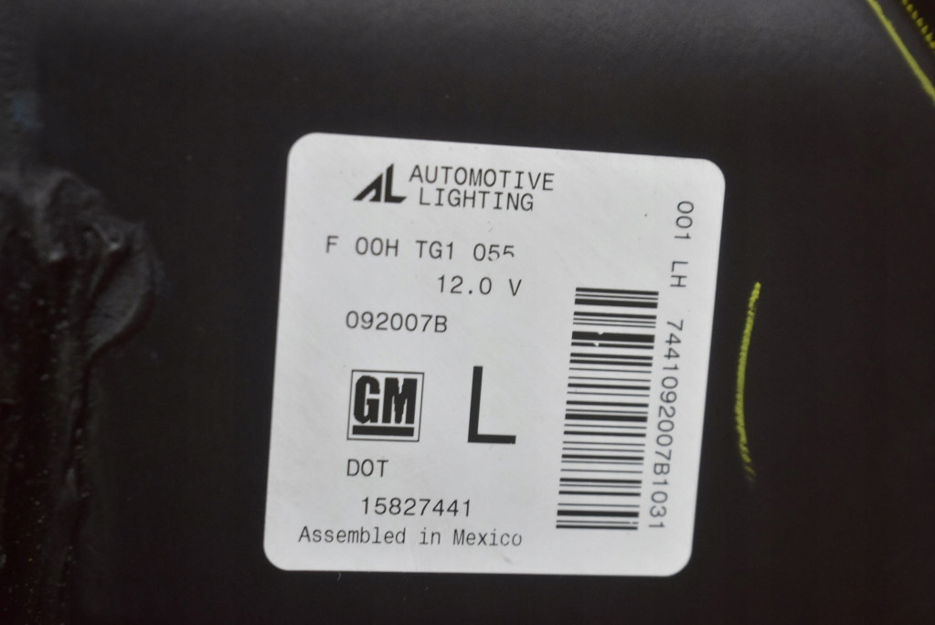 фото №8, Фара левый лампа перед eu 15827441 chevrolet hhr 1 i 05-11