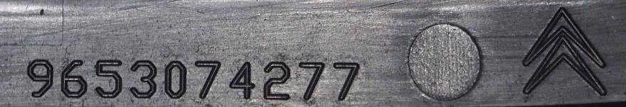 фото №4, Рамка радио консоли citroen c3 9653074277