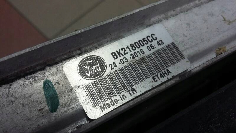 фото №5, Радіатор з вентилятор transit 13- 2.2tdci