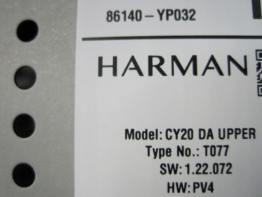 фото №8, Радіо навігація toyota yaris cross 86140-yp032