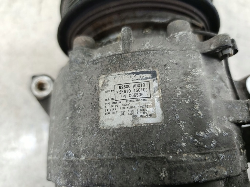 Компрессор кондиционера nissan x-trail i t30 92600au010 calsonic kansei с Разборки