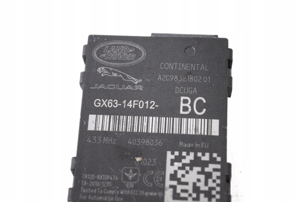 фото №5, Jaguar xe x760 2016 rhd модуль управление давлением w шинах