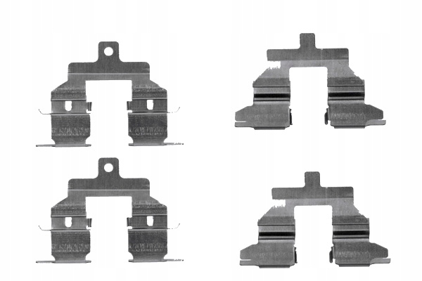 фото №2, Набір монтажний гальмівних колодок задня nissan qashqai i qashqai ii tiida