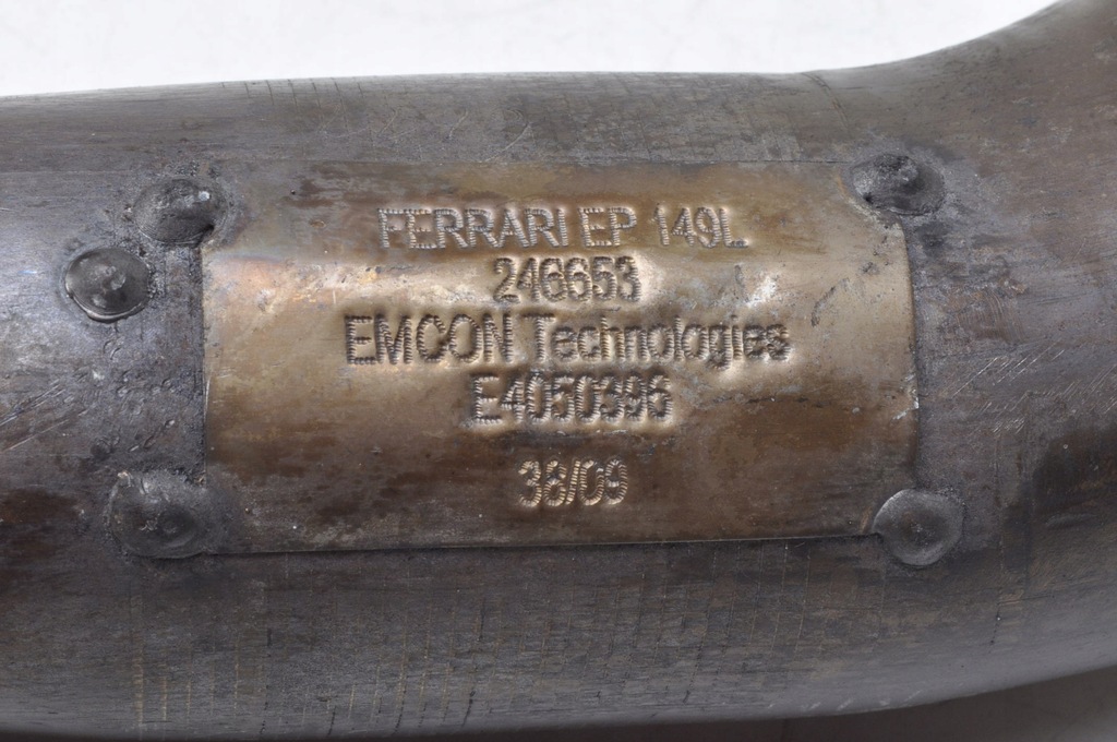 фото №8, Ferrari california 4.3 f149 труба выхлопная левая