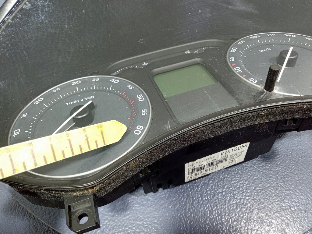 фото №6, Skoda octavia ii 1.9 tdi счетчик приборы eu 1z0920812d