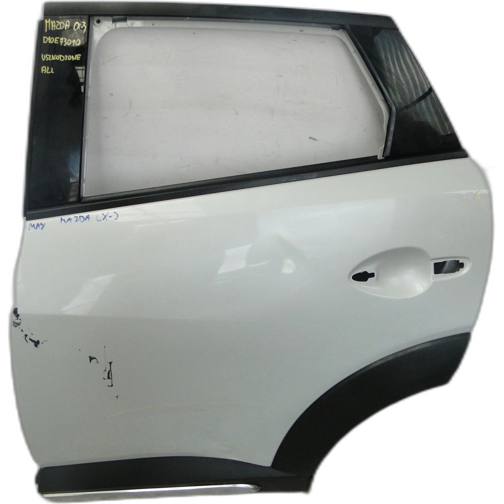 фото №1, Дверь левый задняя mazda cx3 cx-3 d10e73010 повреждённые